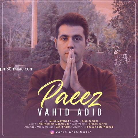 دانلود آهنگ وحید ادیب به نام پاییز